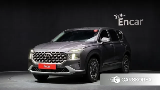Hyundai The New Santa Fe 2022 Серый из Кореи