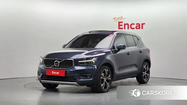 Volvo XC40 2019 Синий из Кореи