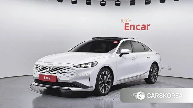 Kia K8 2023 Белый из Кореи