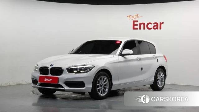 BMW 1 Series (F20) 2018 Белый из Кореи