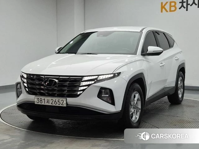 Hyundai Tucson (NX4) 2021 Белый из Кореи