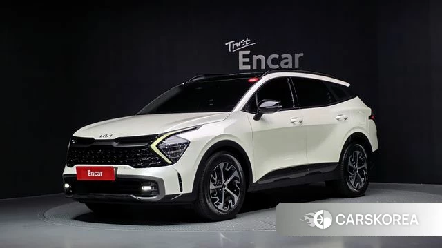 Kia Sportage 5th Generation Hybrid 2022 Белый из Кореи