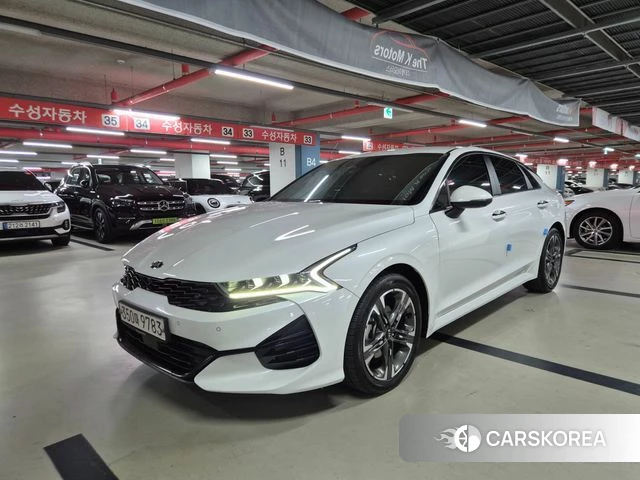 Kia K5 3rd generation 2020 Белый из Кореи