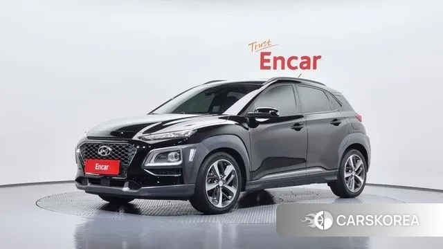 Hyundai Kona 2018 Черный из Кореи