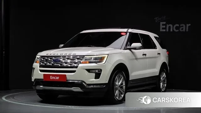Ford Explorer 2019 Белый из Кореи