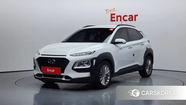 Hyundai Kona 2018 Белый из Кореи