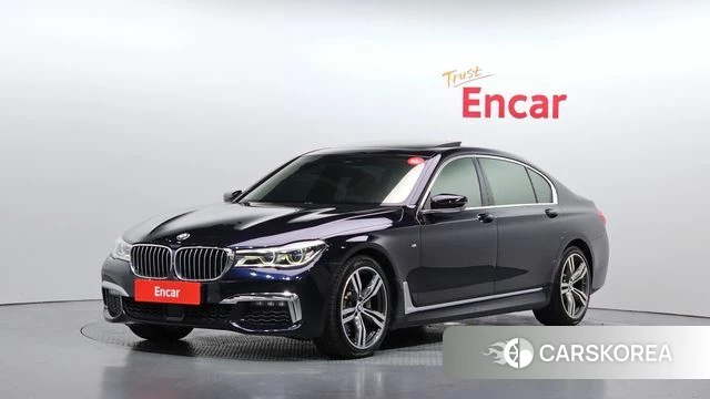 BMW 7 Series (G11) 2018 Черный из Кореи