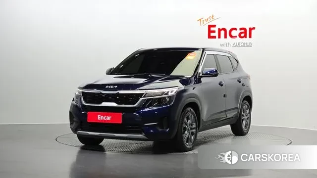 Kia Seltos 2021 Синий из Кореи