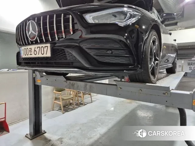 Mercedes-Benz CLA-Class C118 2021 Черный из Кореи