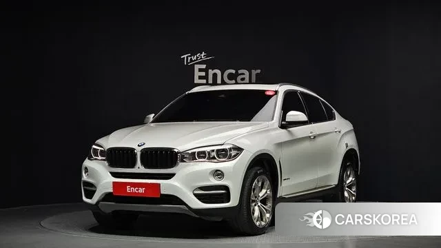 BMW X6 (F16) 2018 Белый из Кореи