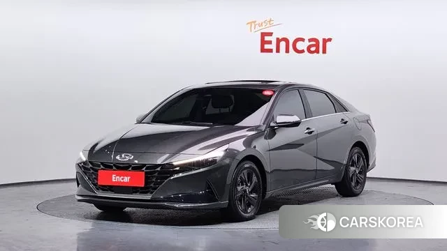 Hyundai Avante (CN7) 2021 Серый из Кореи