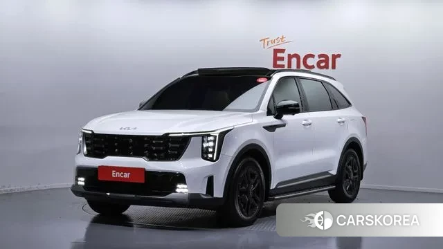 Kia The New Sorento 4th Generation 2024 Белый из Кореи