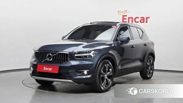 Volvo XC40 2021 Синий из Кореи