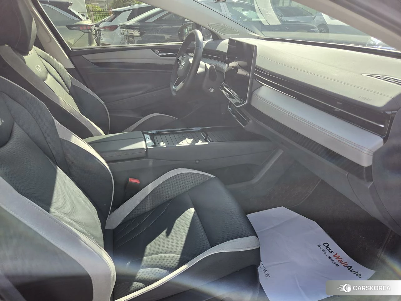 Volkswagen ID.7 VIZZION 2023 Синий из Китая