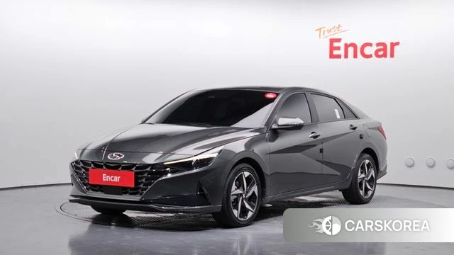 Hyundai Avante (CN7) 2022 Серый из Кореи