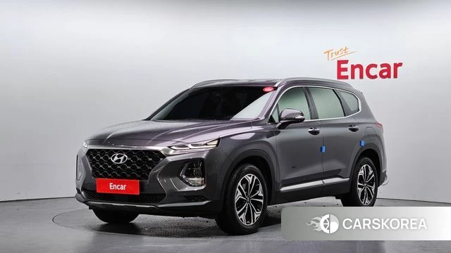 Hyundai Santa Fe TM 2018 Серый из Кореи