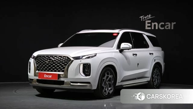 Hyundai Palisade 2021 Белый из Кореи