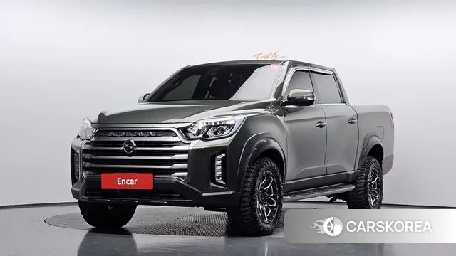 Ssangyong The New Rexton Sports Cannes 2021 Темно-зеленый из Кореи