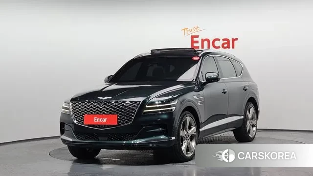 Genesis GV80 2021 Темно-зеленый из Кореи