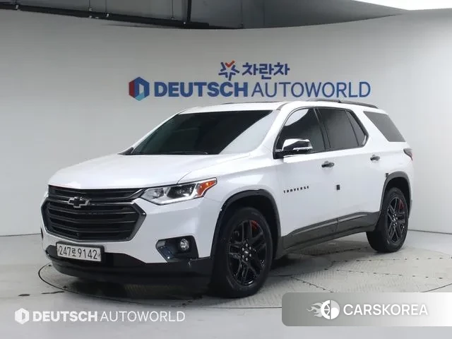 Chevrolet (GM Daewoo) Traverse 2020 Белый из Кореи