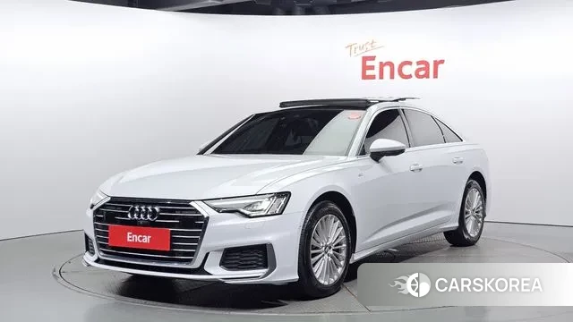 Audi A6 (C8) 2020 Белый из Кореи