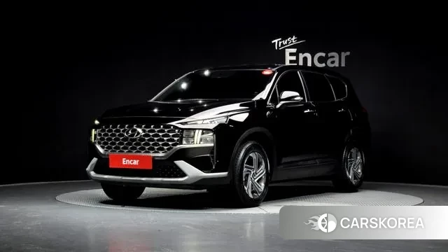 Hyundai The New Santa Fe 2022 Черный из Кореи