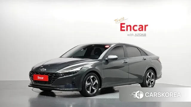 Hyundai Avante (CN7) 2021 Серый из Кореи