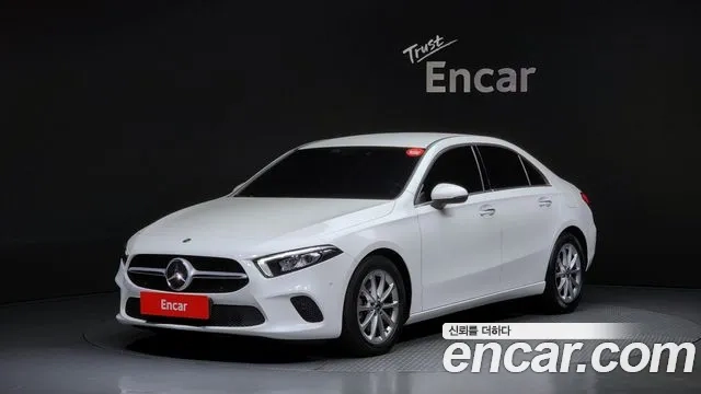 Mercedes-Benz A-Class W177 2020 Белый из Кореи