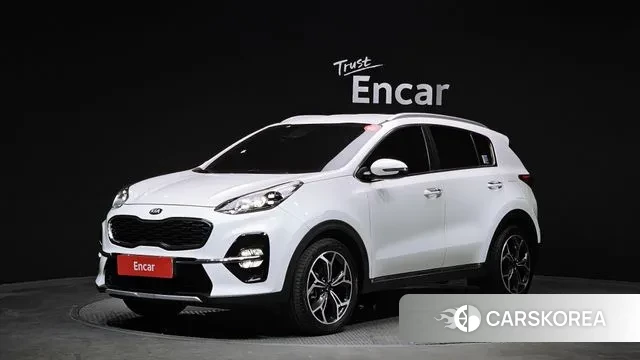 Kia Sportage The Bold 2021 Белый из Кореи