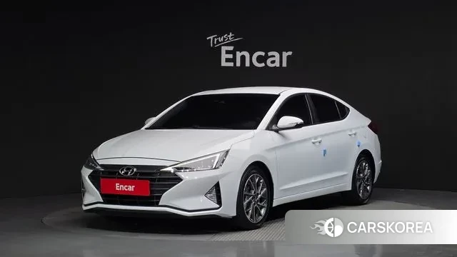 Hyundai The New Avante AD 2018 Белый из Кореи