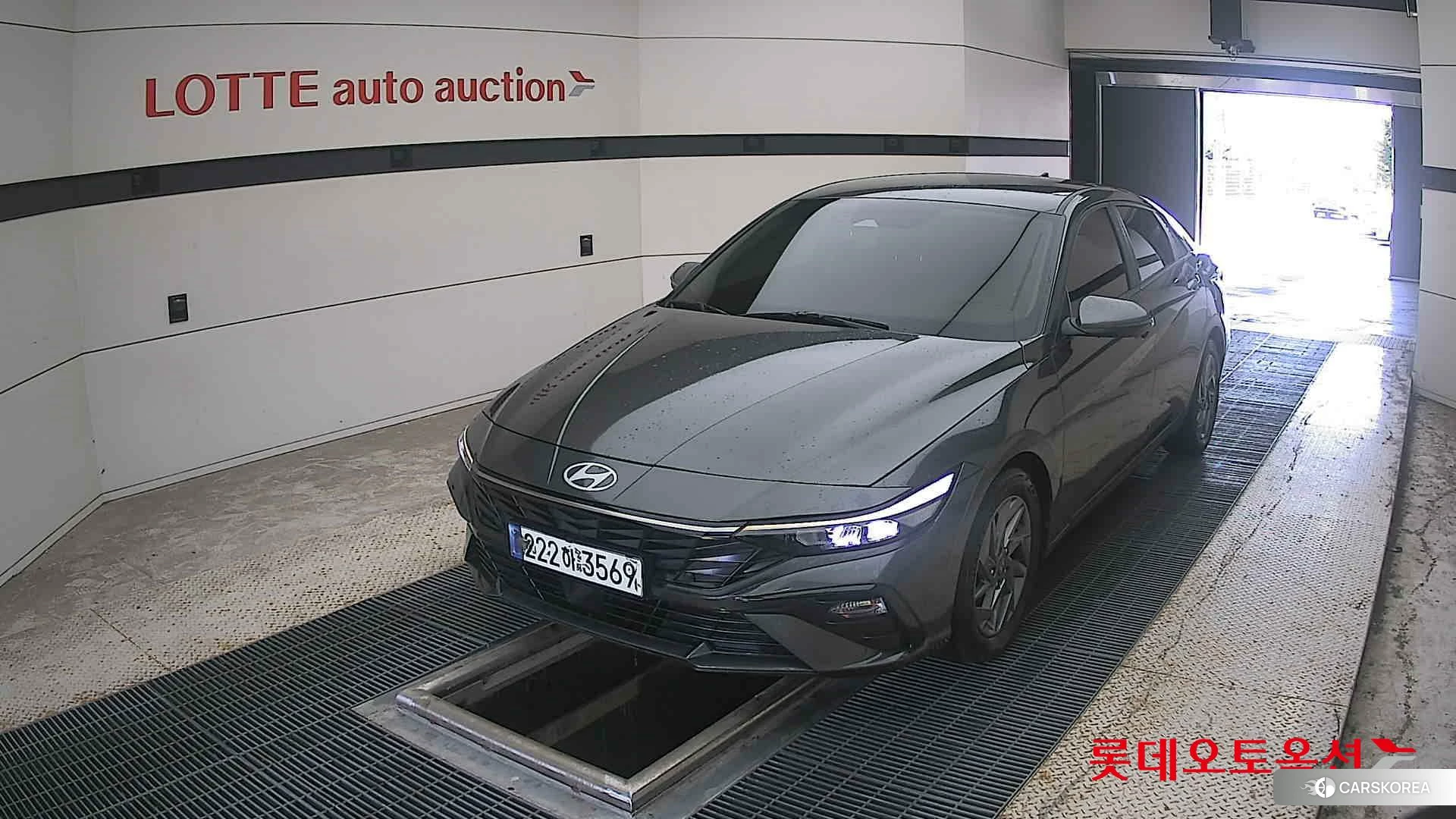 Hyundai Avante 2024 Amazon Grey Metallic из Кореи