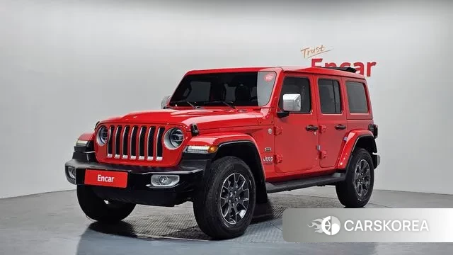 Jeep Wrangler (JL) 2022 Красный из Кореи
