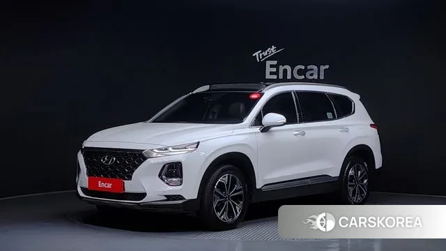 Hyundai Santa Fe TM 2018 Белый из Кореи