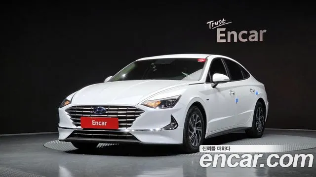 Hyundai Sonata Hybrid (DN8) 2020 Белый из Кореи