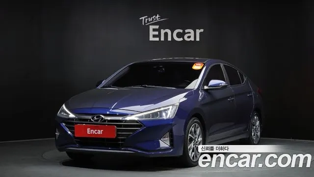 Hyundai The New Avante AD 2019 Синий из Кореи