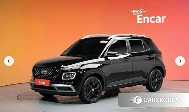 Hyundai Venue 2020 Черный из Кореи