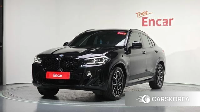 BMW X4 (G02) 2023 Черный из Кореи