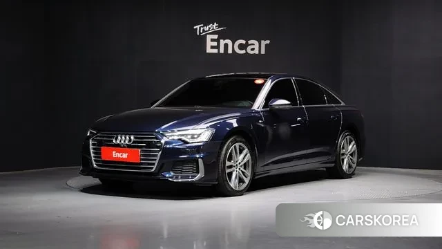 Audi A6 (C8) 2022 Синий из Кореи