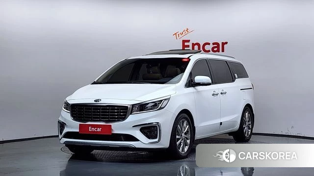 Kia The New Carnival 2019 Белый из Кореи