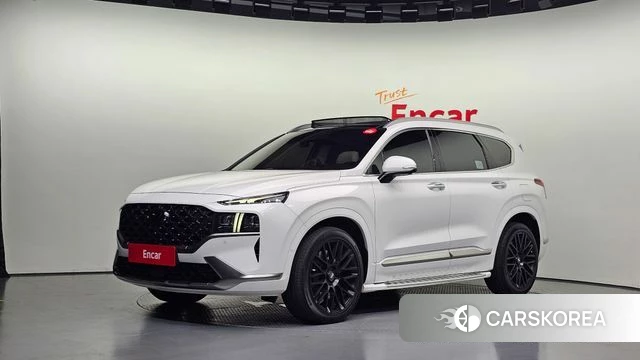 Hyundai The New Santa Fe 2022 Белый из Кореи