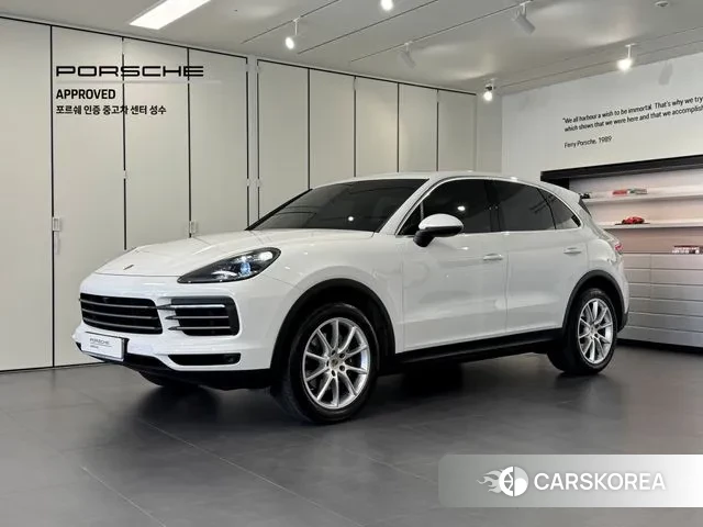 Porsche Cayenne (PO536) 2020 Белый из Кореи