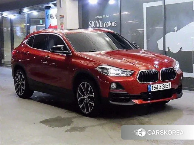 BMW X2 (F39) 2020 Красный из Кореи