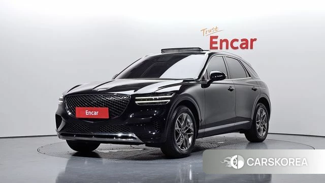 Genesis GV70 2021 Черный из Кореи