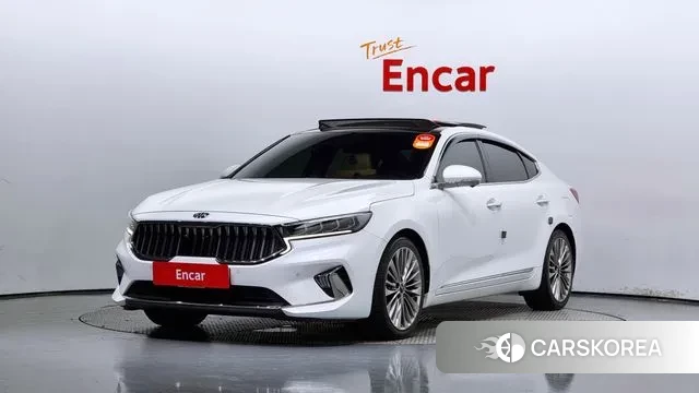 Kia K7 Premier Hybrid 2020 Белый из Кореи