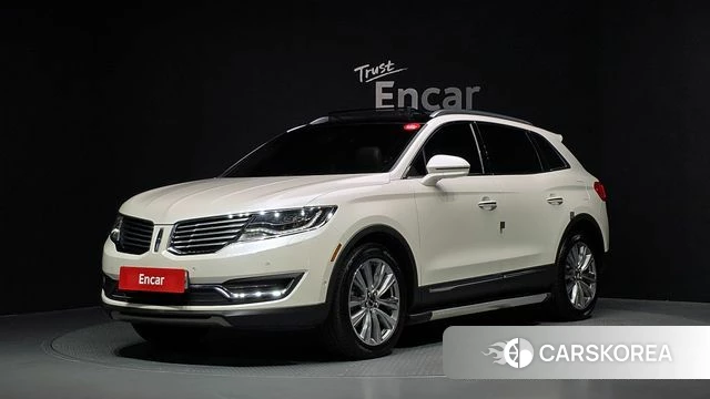 Lincoln MKX 2nd Generation 2018 Белый из Кореи