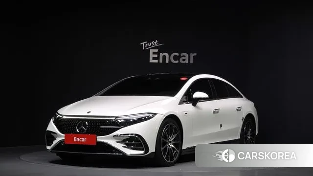 Mercedes-Benz EQS V297 2023 Белый из Кореи