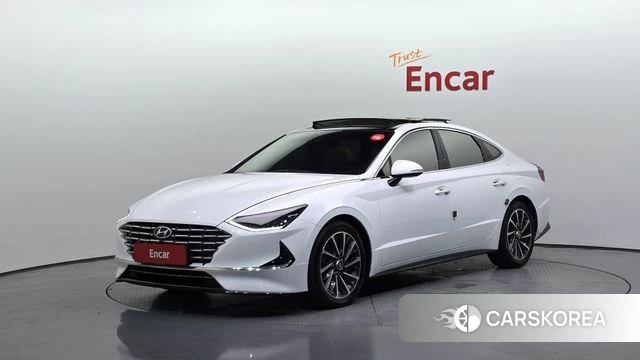 Hyundai Sonata Hybrid (DN8) 2022 Белый из Кореи