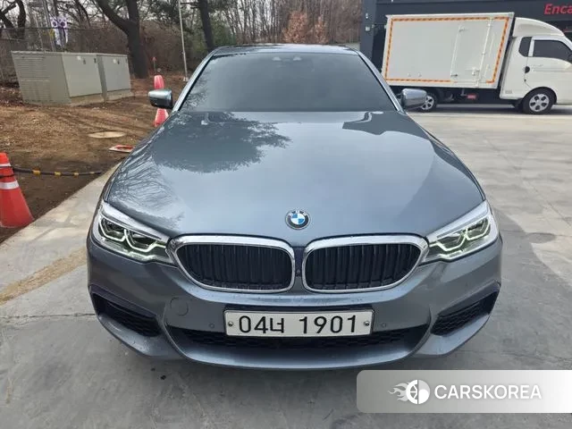 BMW 5 Series (G30) 2018 Небесно-голубой из Кореи