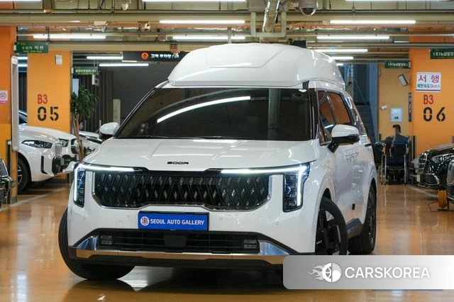 Kia The New Carnival 4th Generation 2025 Белый из Кореи