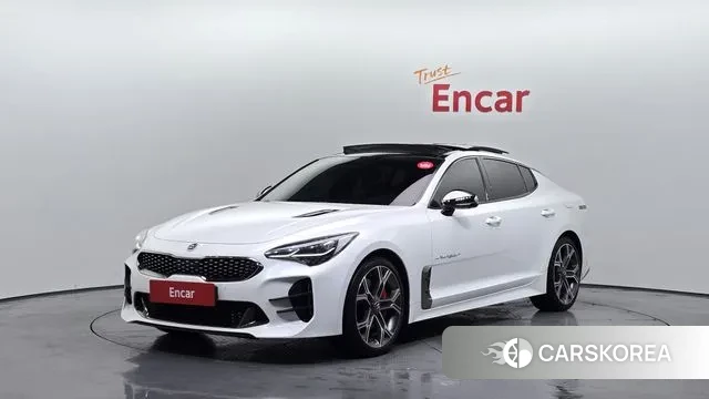 Kia Stinger 2019 Белый из Кореи